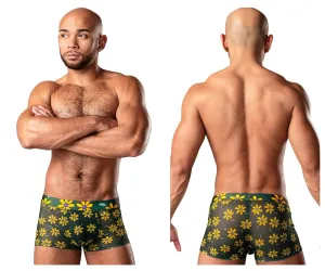 Bekleidung_Herren Power_Herrenunterwäsche Male Power 145-285 Blütenkraft-Tasche Kurzfarbe Gänseblümchen-Druck