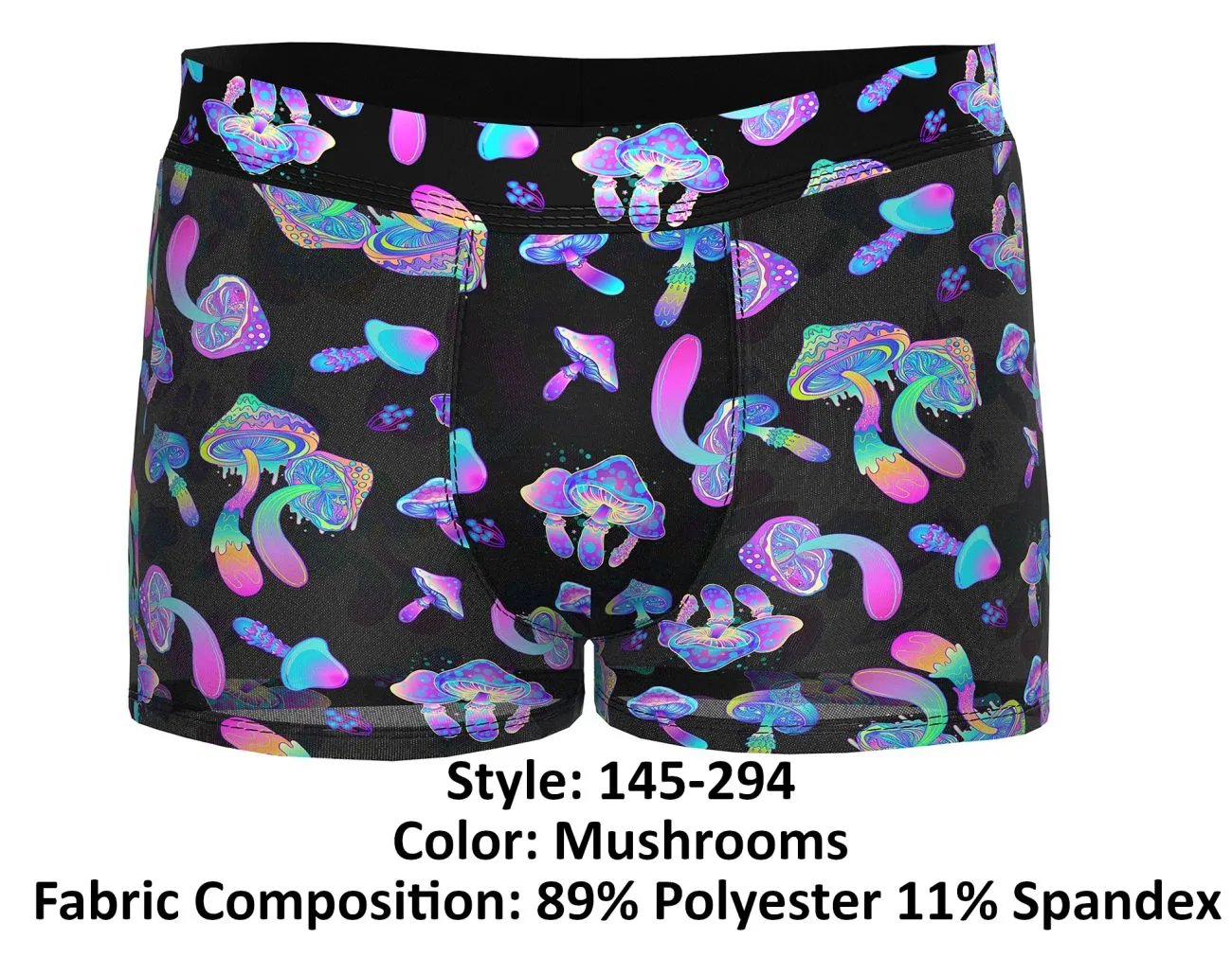 Bekleidung_Herren Power_Herrenunterwäsche Male Power 145-294 Hazy Dayz Pouch Short Farbe Pilze