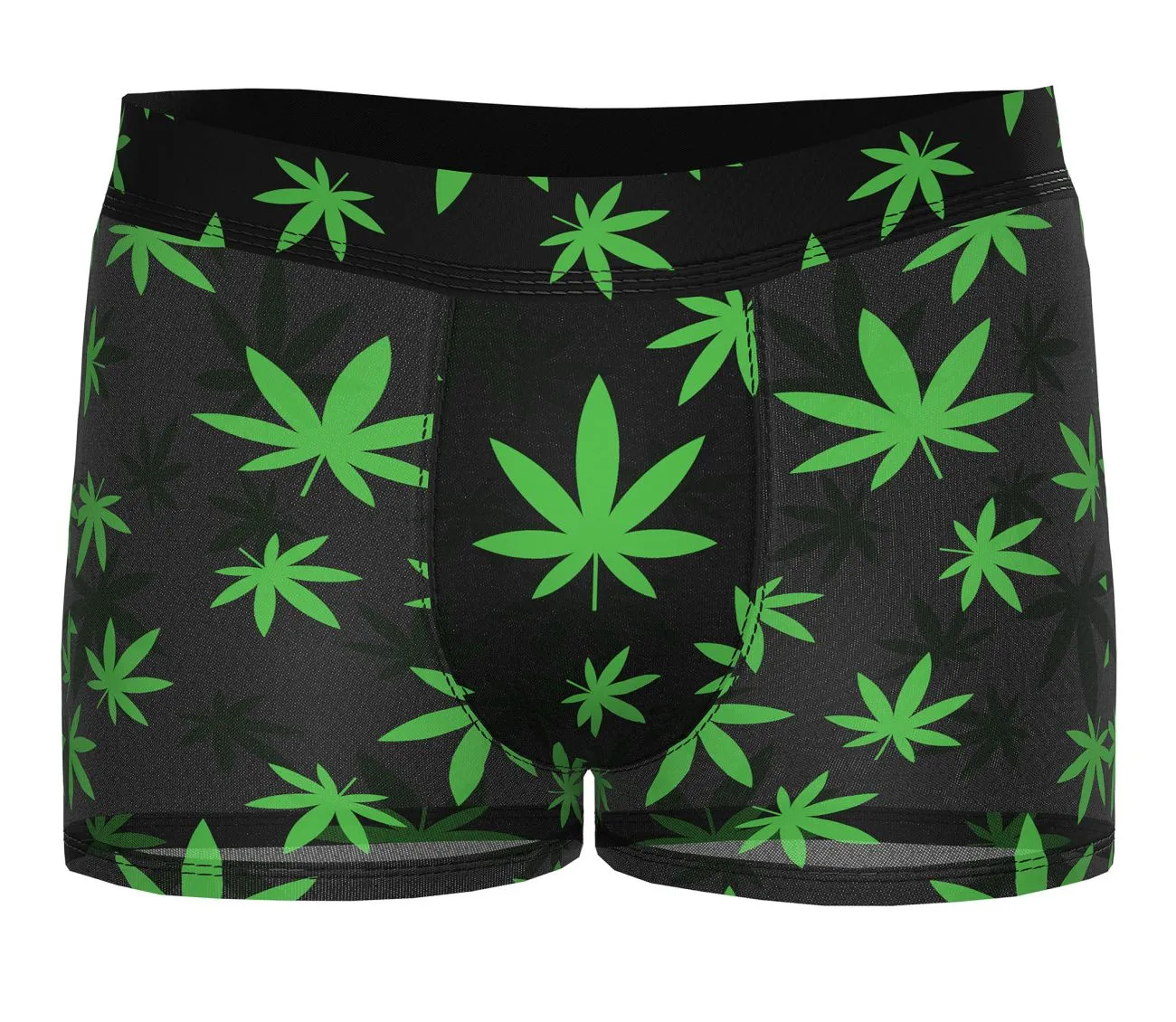 Bekleidung_Herren Power_Herrenunterwäsche Male Power 145-294 Hazy Dayz Pouch Short Farbe Pot Leaf