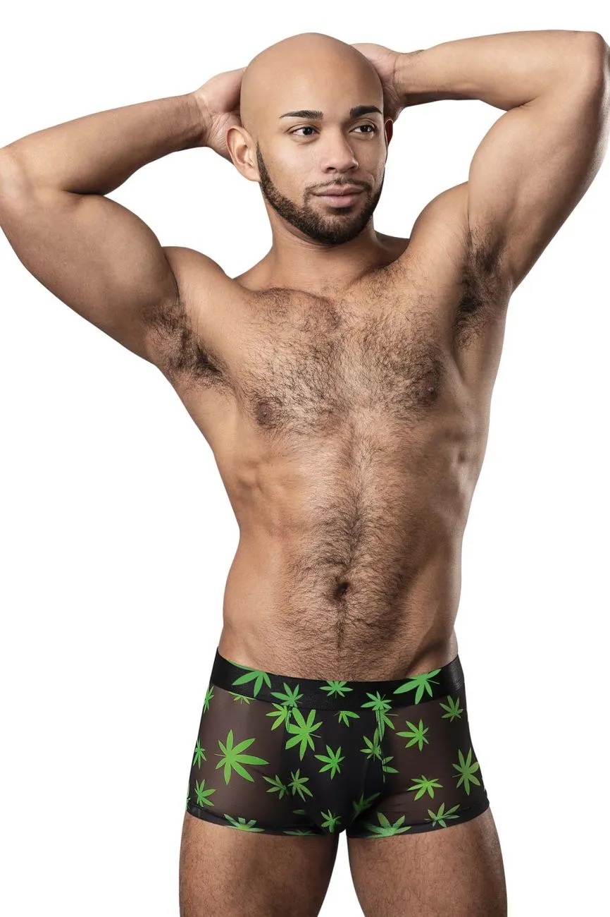 Bekleidung_Herren Power_Herrenunterwäsche Male Power 145-294 Hazy Dayz Pouch Short Farbe Pot Leaf