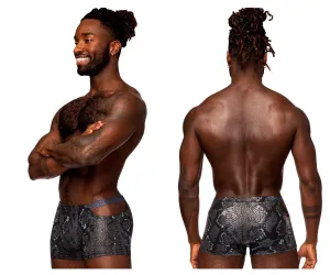 Bekleidung_Herren Power_Herrenunterwäsche Male Power 153-282 S-naked Pouch Short Farbe Schwarz-Blau