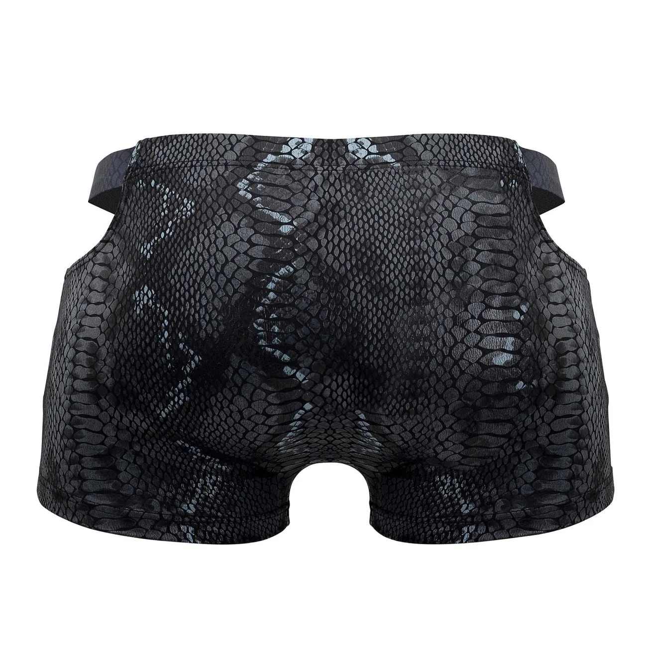 Bekleidung_Herren Power_Herrenunterwäsche Male Power 153-282 S-naked Pouch Short Farbe Schwarz-Blau