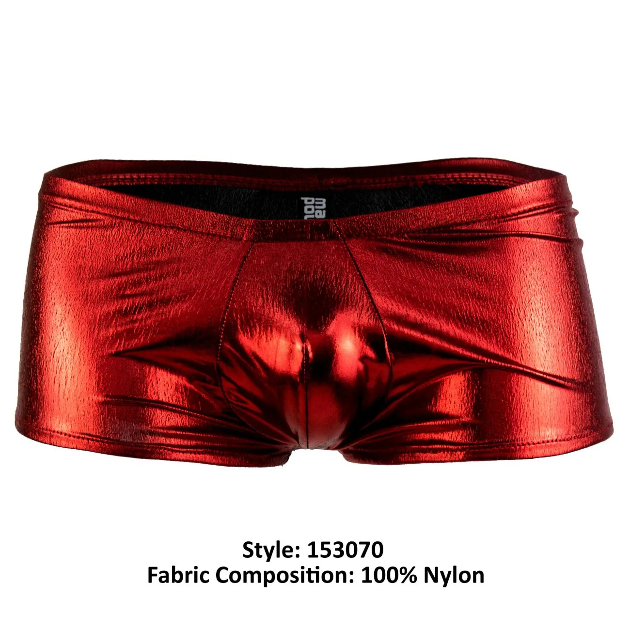 Bekleidung_Herren Power_Herrenunterwäsche Male Power 153070 Heavy Metal Mini Short Boxer Briefs Farbe Rot