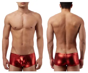 Bekleidung_Herren Power_Herrenunterwäsche Male Power 153070 Heavy Metal Mini Short Boxer Briefs Farbe Rot