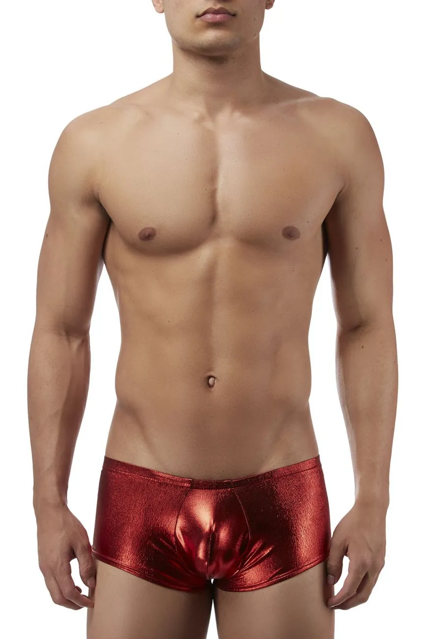 Bekleidung_Herren Power_Herrenunterwäsche Male Power 153070 Heavy Metal Mini Short Boxer Briefs Farbe Rot
