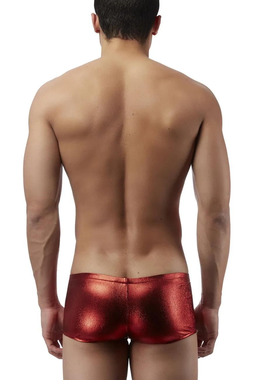 Bekleidung_Herren Power_Herrenunterwäsche Male Power 153070 Heavy Metal Mini Short Boxer Briefs Farbe Rot