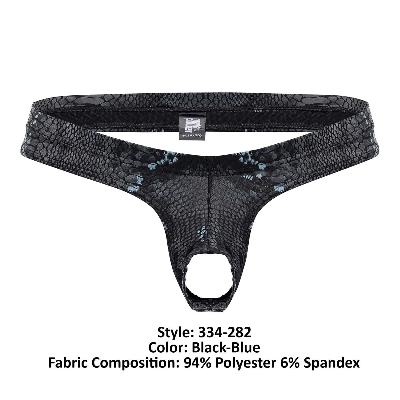 Bekleidung_Herren Power_Herrenunterwäsche Male Power 334-282 S-naked Power Sock Farbe Schwarz-Blau