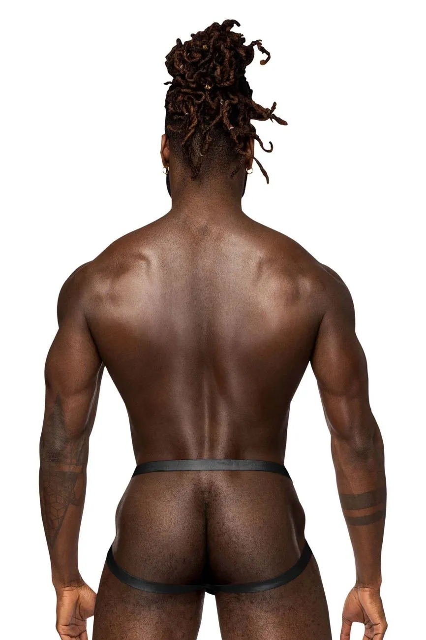 Bekleidung_Herren Power_Herrenunterwäsche Male Power 387-284 Rude Awakening Ring Jock Farbe Schwarz