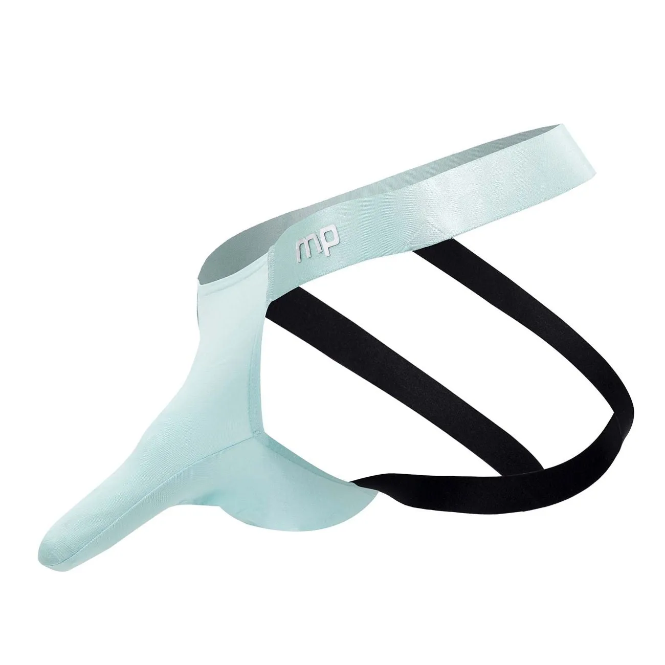 Bekleidung_Herren Power_Herrenunterwäsche Male Power 399-281 Leichte und luftige Jockstrap-Hülle Farbe Aqua