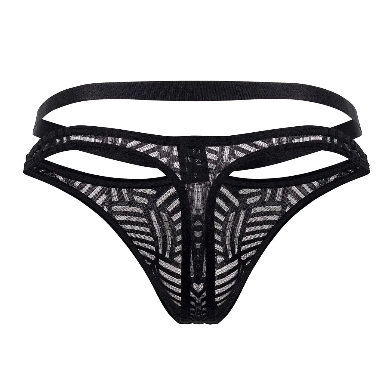 Bekleidung_Herren Power_Herrenunterwäsche Male Power 415-284 Rude Awakening Strap Tanga Farbe Schwarz