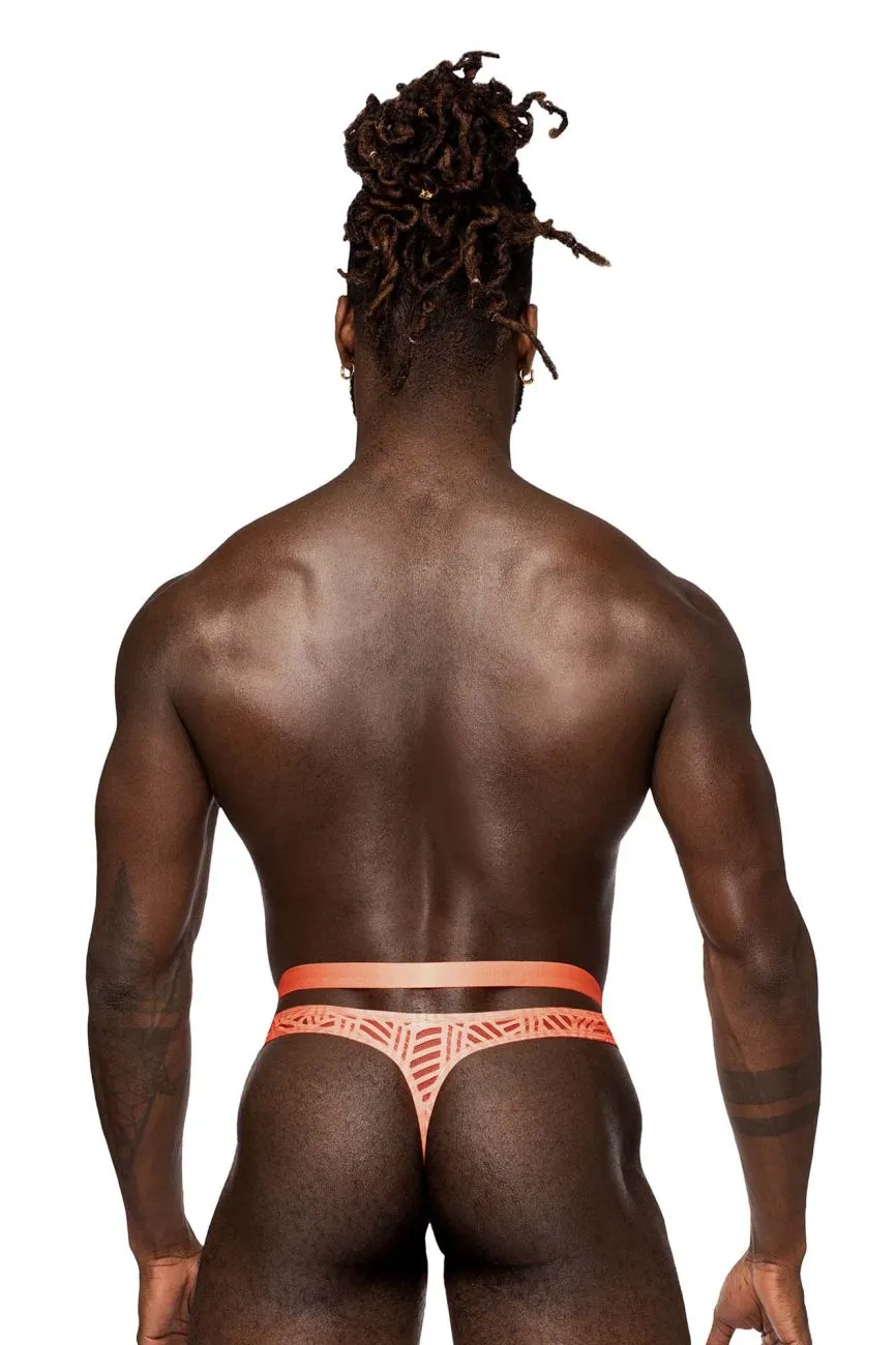 Bekleidung_Herren Power_Herrenunterwäsche Male Power 415-284 Rude Awakening Strap Tanga Farbe Neon Orange