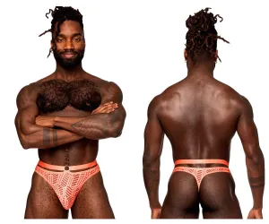 Bekleidung_Herren Power_Herrenunterwäsche Male Power 415-284 Rude Awakening Strap Tanga Farbe Neon Orange