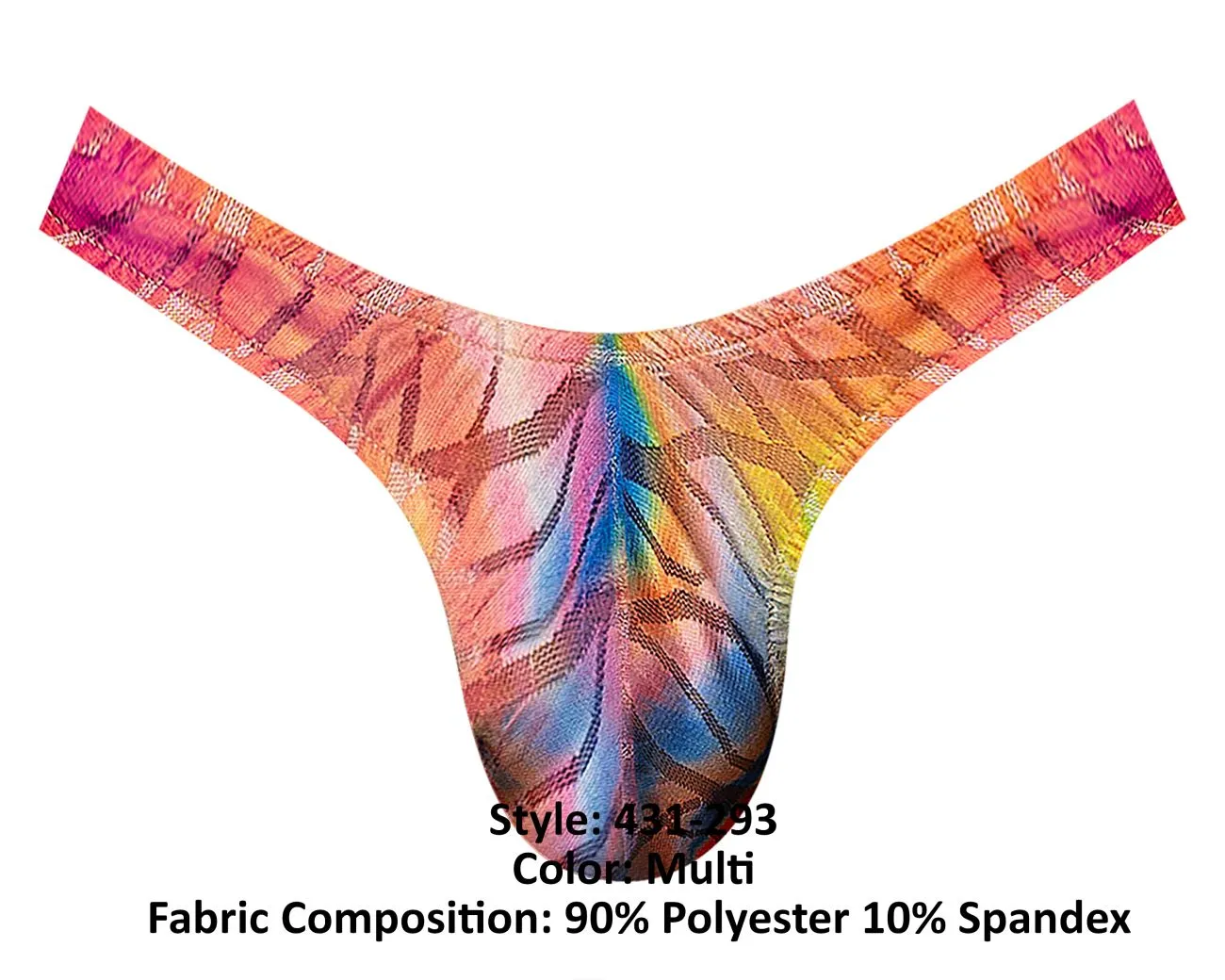 Bekleidung_Herren Power_Herrenunterwäsche Male Power 431-293 Deine Spitze oder Meine Bong Tanga Farbe Mehrfarbig