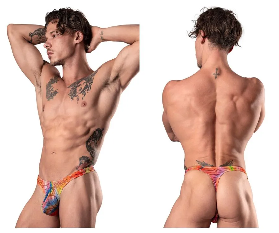 Bekleidung_Herren Power_Herrenunterwäsche Male Power 431-293 Deine Spitze oder Meine Bong Tanga Farbe Mehrfarbig