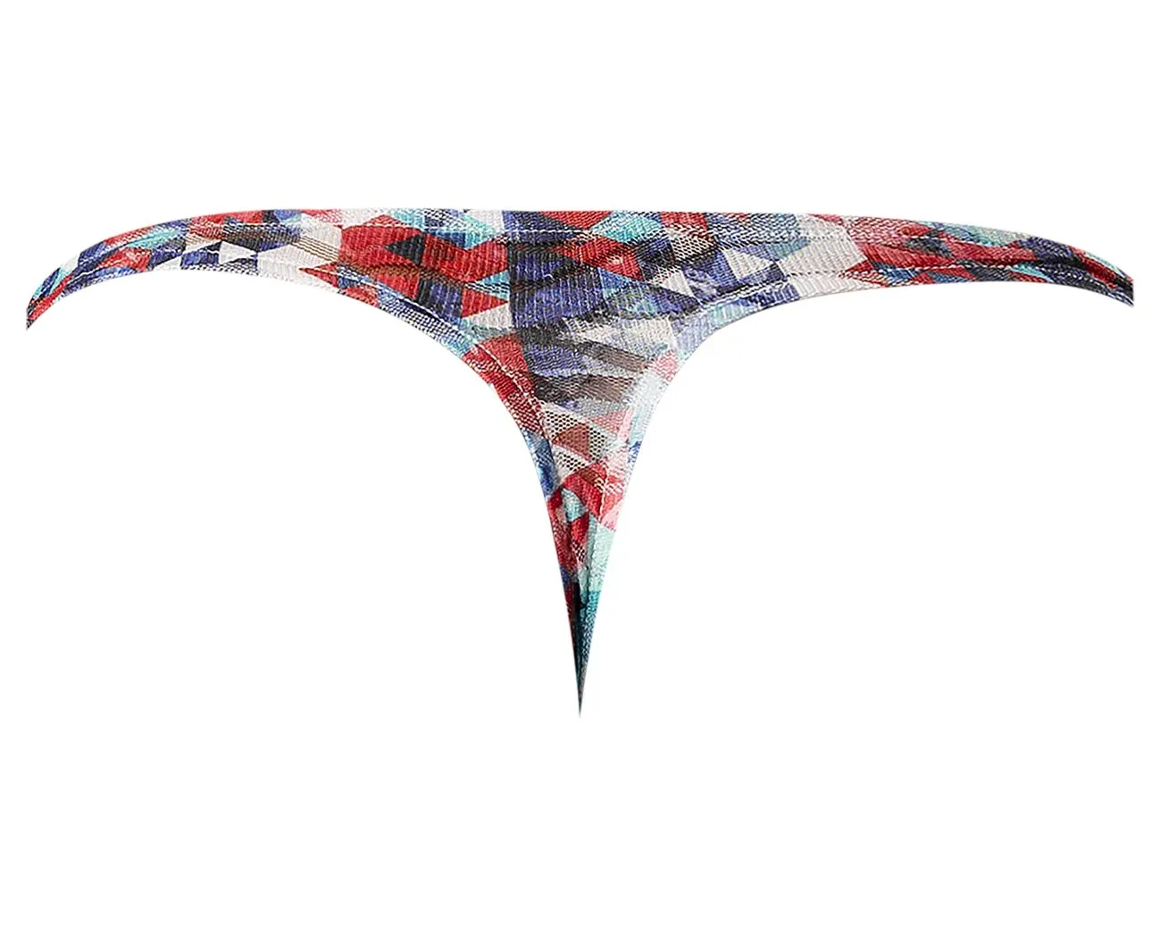 Bekleidung_Herren Power_Herrenunterwäsche Male Power 431-293 Deine Spitze oder Meine Bong Tanga Farbe Rot-Weiß-Blau