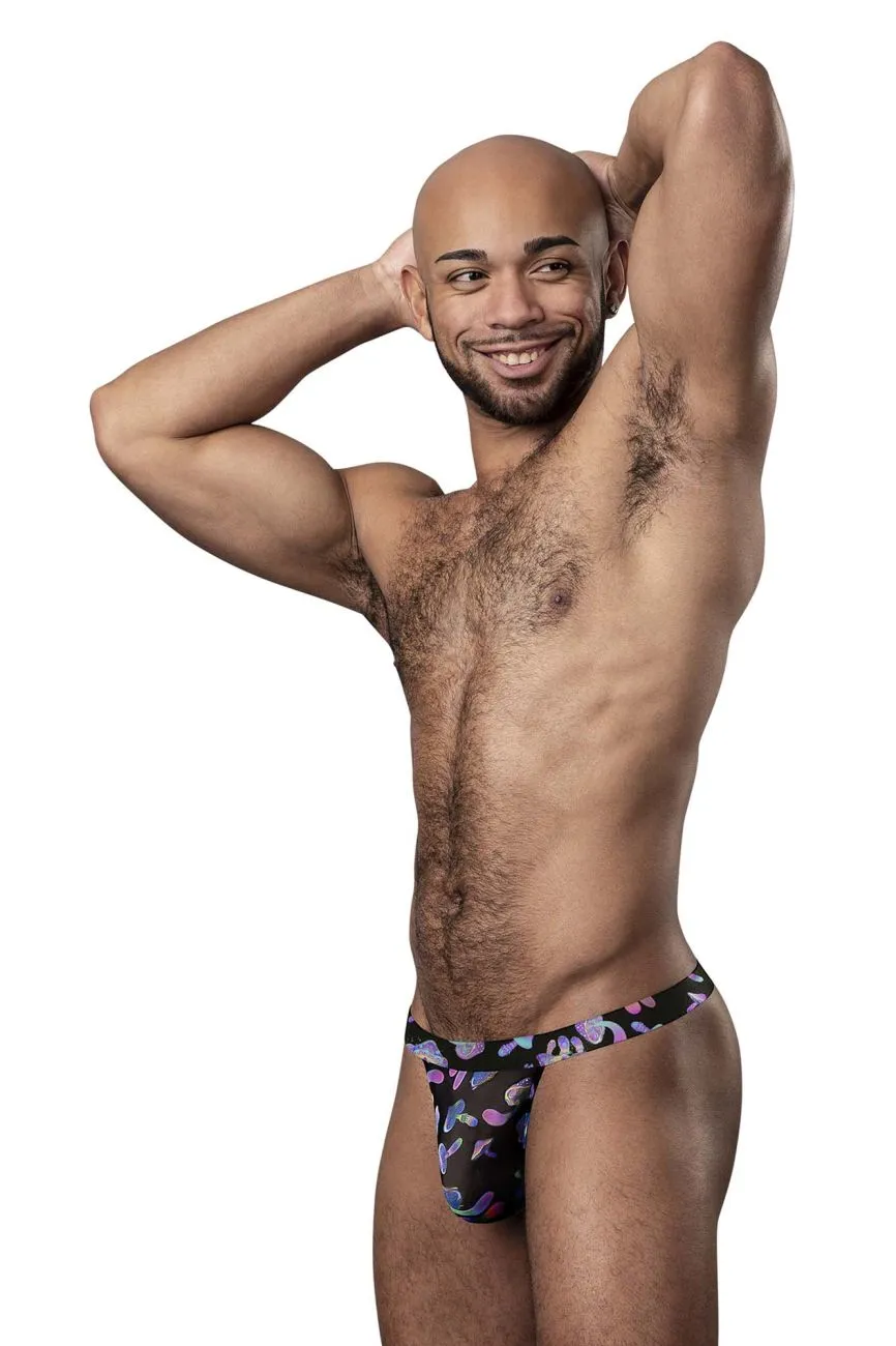 Bekleidung_Herren Power_Herrenunterwäsche Male Power 433-294 Hazy Dayz Mikro-Tanga Farbe Pilze