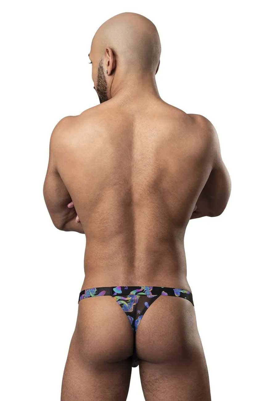 Bekleidung_Herren Power_Herrenunterwäsche Male Power 433-294 Hazy Dayz Mikro-Tanga Farbe Pilze