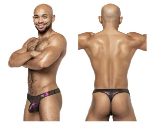 Bekleidung_Herren Power_Herrenunterwäsche Male Power 443-277 Hocus Pocus Uplift Bong Tanga Farbe Lila