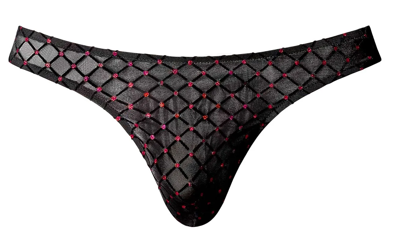 Bekleidung_Herren Power_Herrenunterwäsche Male Power 443-296 Widow Maker Klassischer Tanga Farbe Schwarz