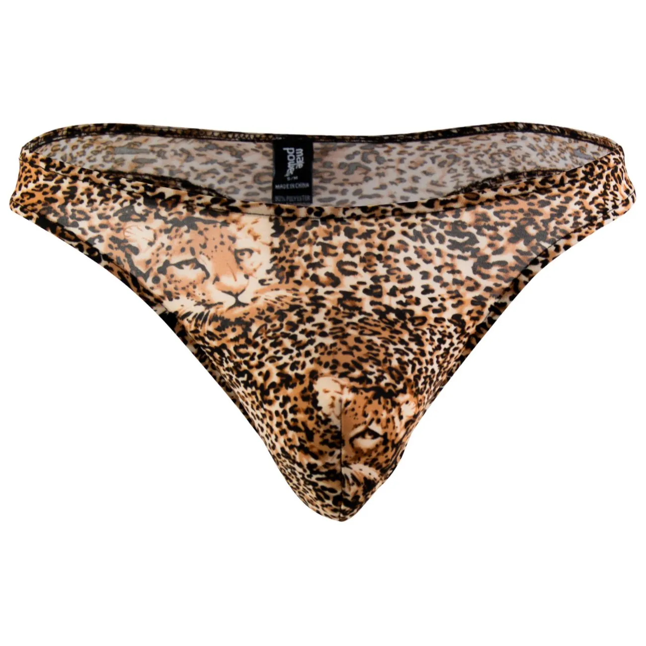 Bekleidung_Herren Power_Herrenunterwäsche Male Power 444030 Animal Wonder Tanga Farbe Braun