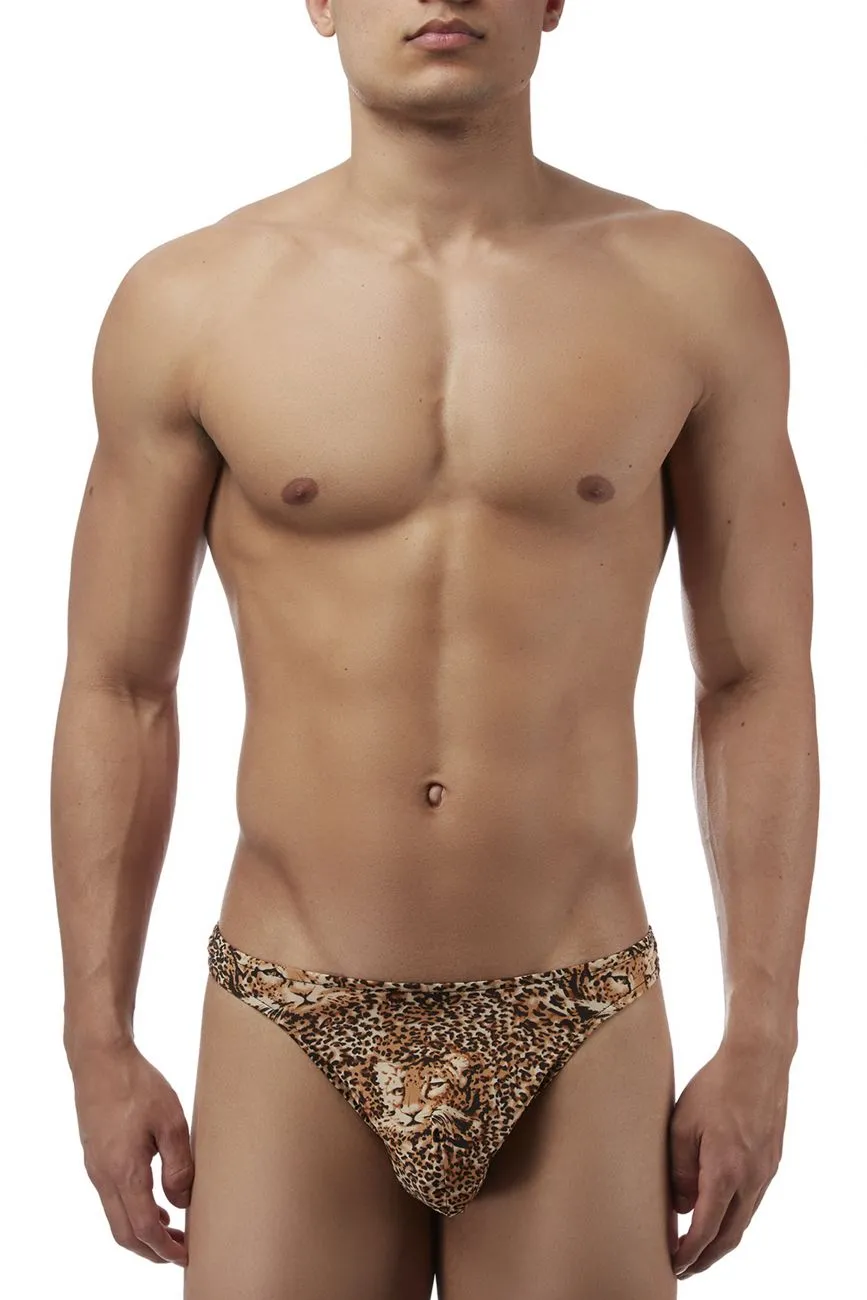 Bekleidung_Herren Power_Herrenunterwäsche Male Power 444030 Animal Wonder Tanga Farbe Braun