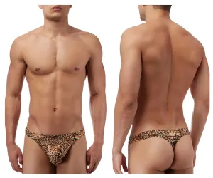 Bekleidung_Herren Power_Herrenunterwäsche Male Power 444030 Animal Wonder Tanga Farbe Braun