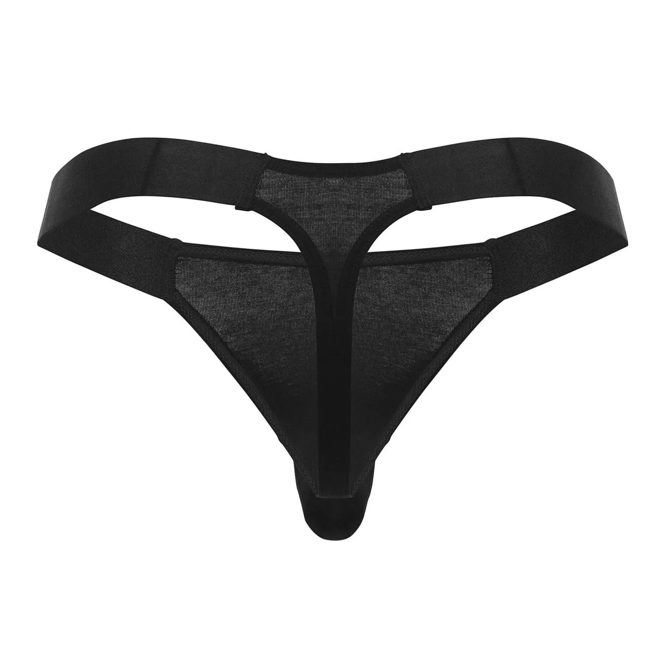 Bekleidung_Herren Power_Herrenunterwäsche Male Power 462-281 Leichter Sling Tanga Ärmel Farbe Schwarz