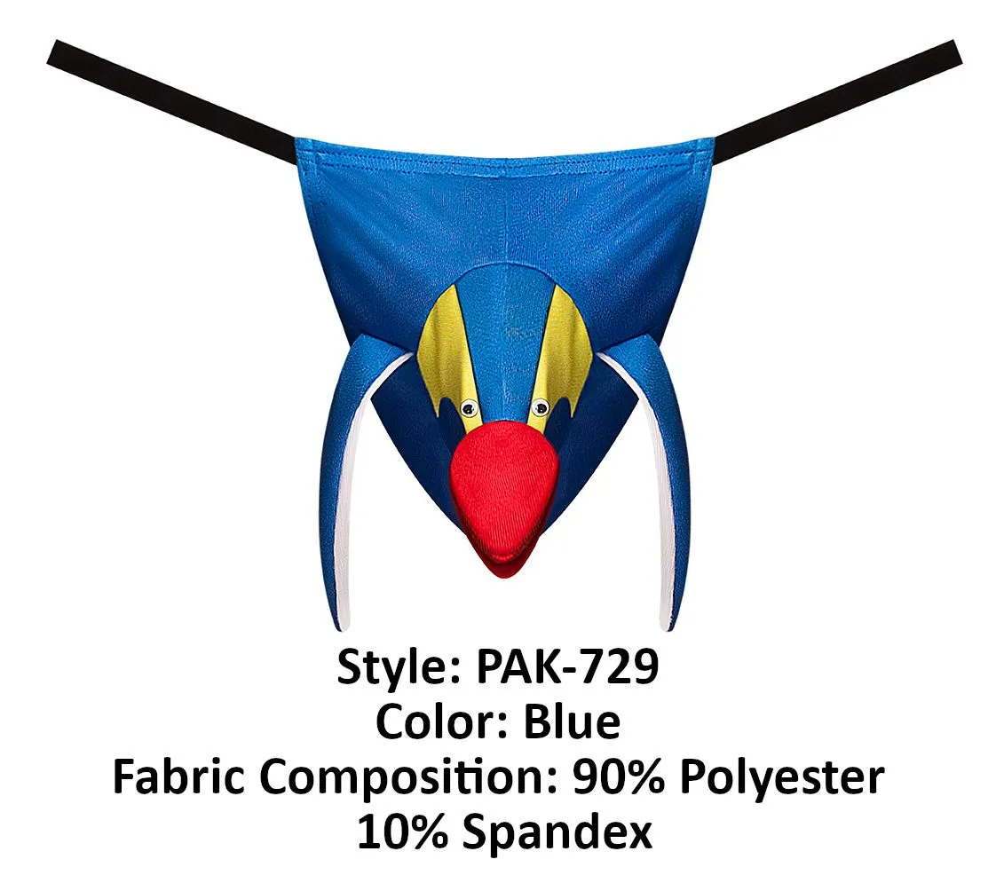 Bekleidung_Herren Power_Herrenunterwäsche Male Power PAK-729 Neuheit Blaue Schwalbe Farbe Blau