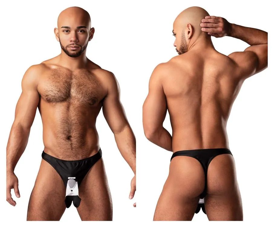 Bekleidung_Herren Power_Herrenunterwäsche Male Power PAK-730 Neuheit Stylischer Schwanz Farbe Schwarz