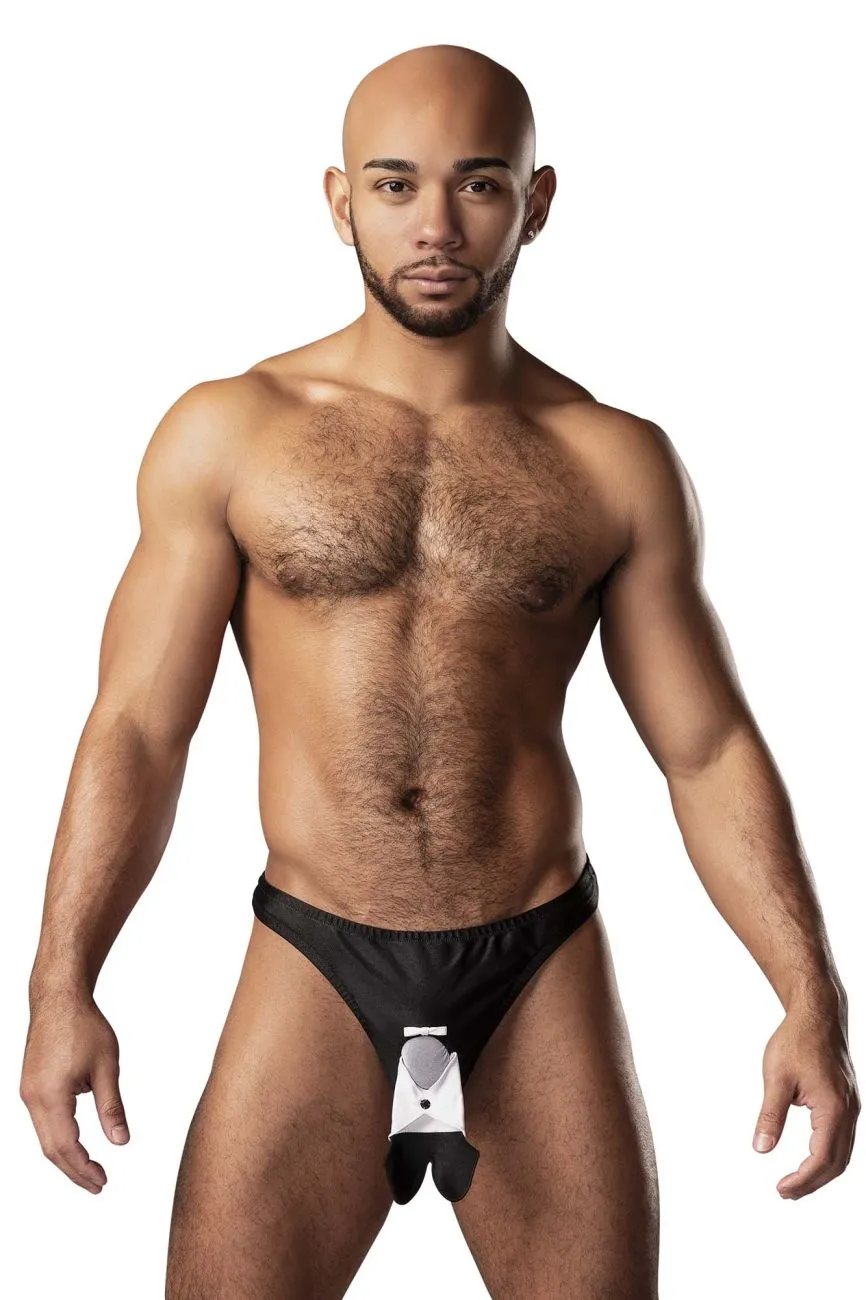 Bekleidung_Herren Power_Herrenunterwäsche Male Power PAK-730 Neuheit Stylischer Schwanz Farbe Schwarz