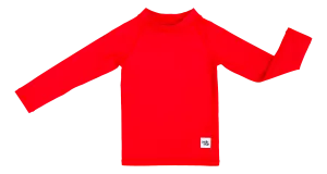 Karmesinrotes Rashguard-Babykids_Birdie-Bean