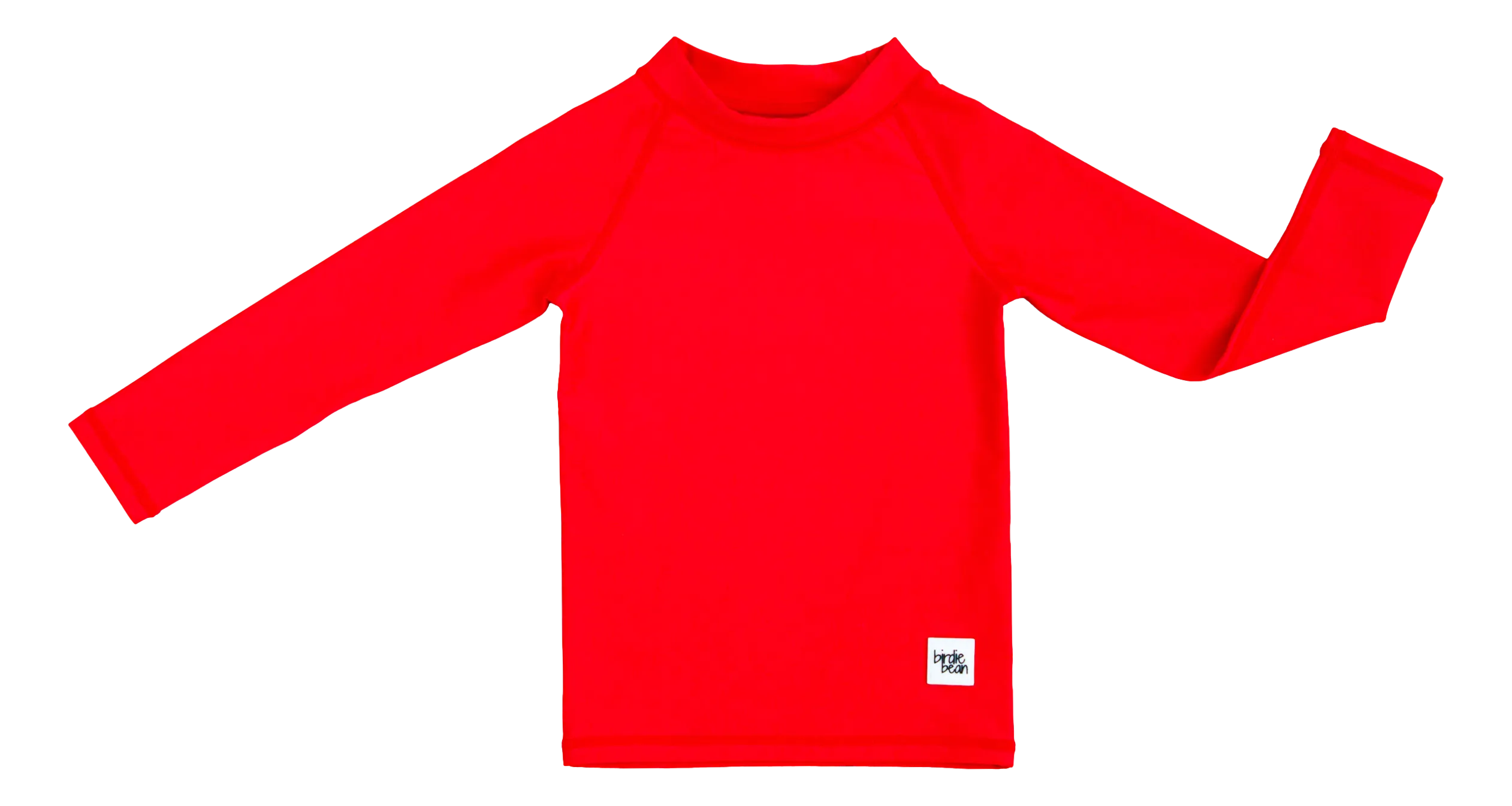 Karmesinrotes Rashguard-Babykids_Birdie-Bean