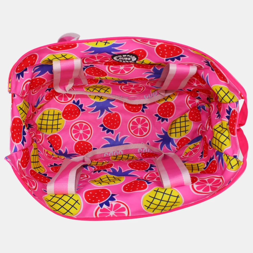Cubs Strandtasche – Ananas & Erdbeere