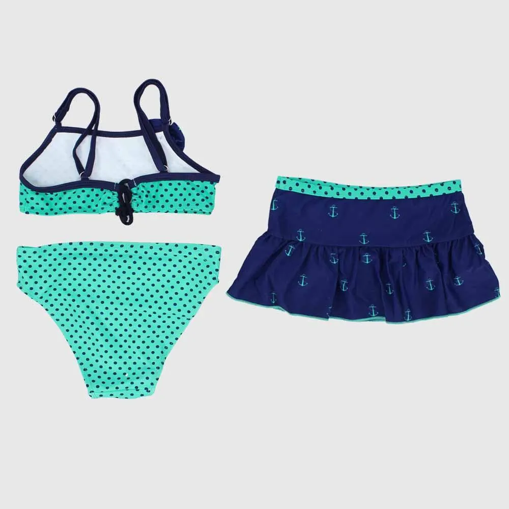 Gepunkteter Bikini