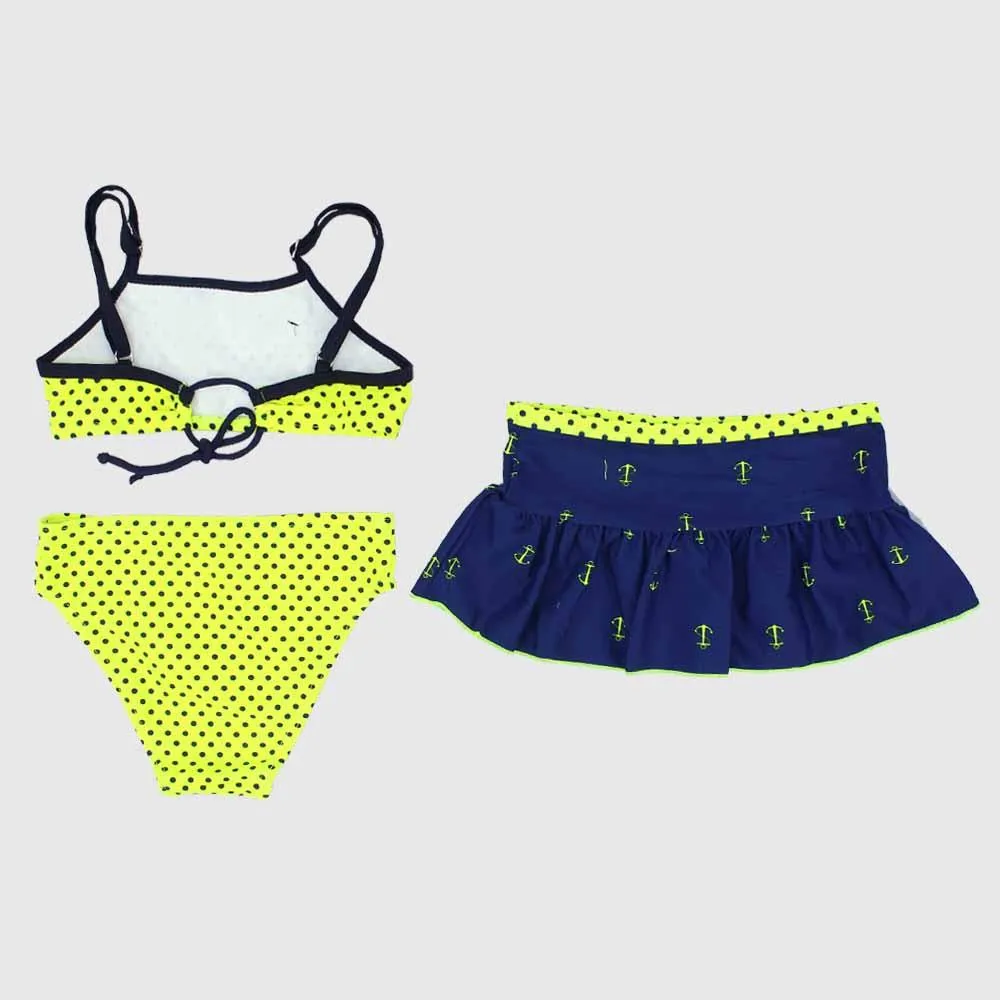 Gepunkteter Bikini