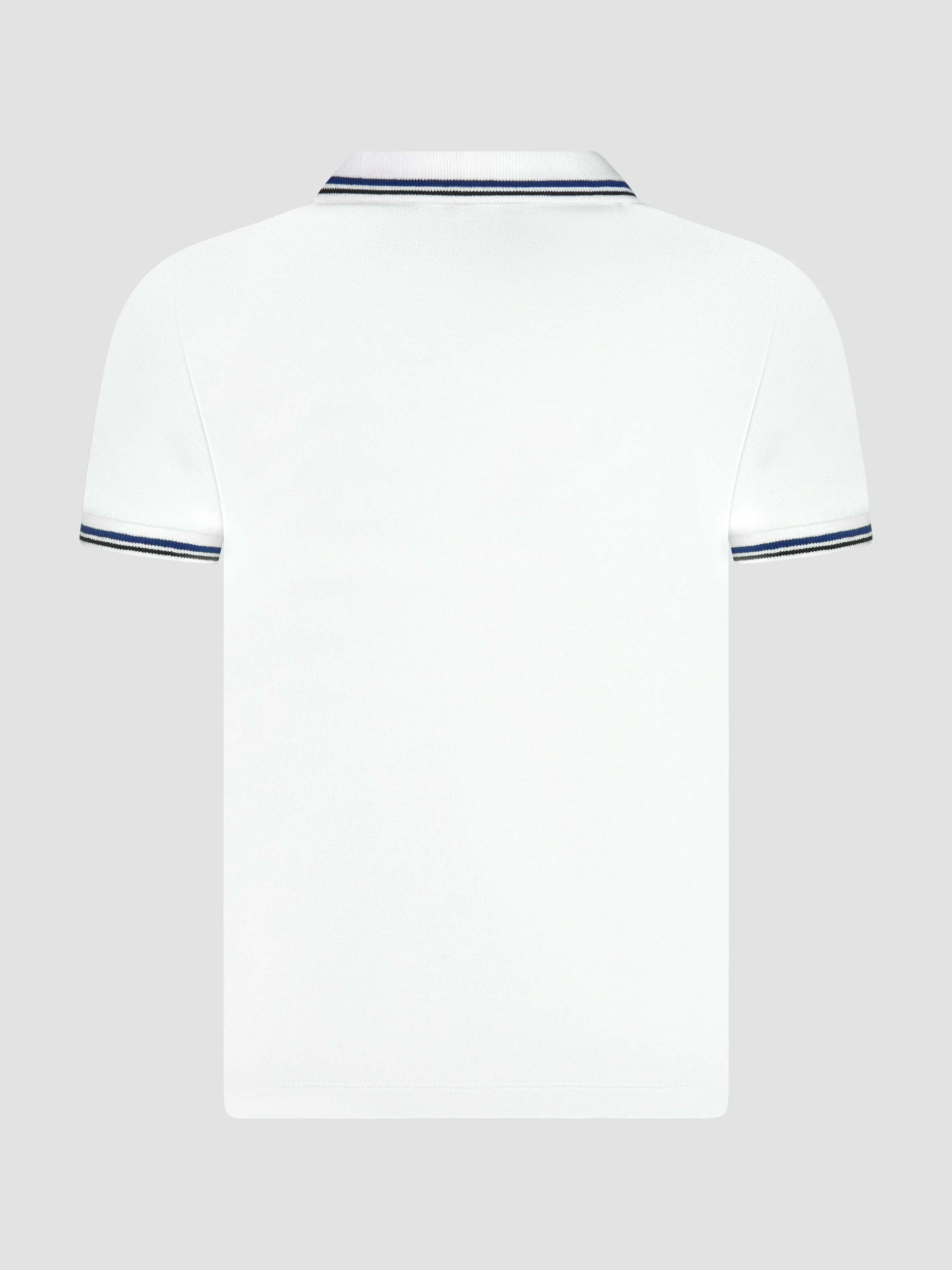 Emporio Armani Jungen Logo Polohemd in Weiß