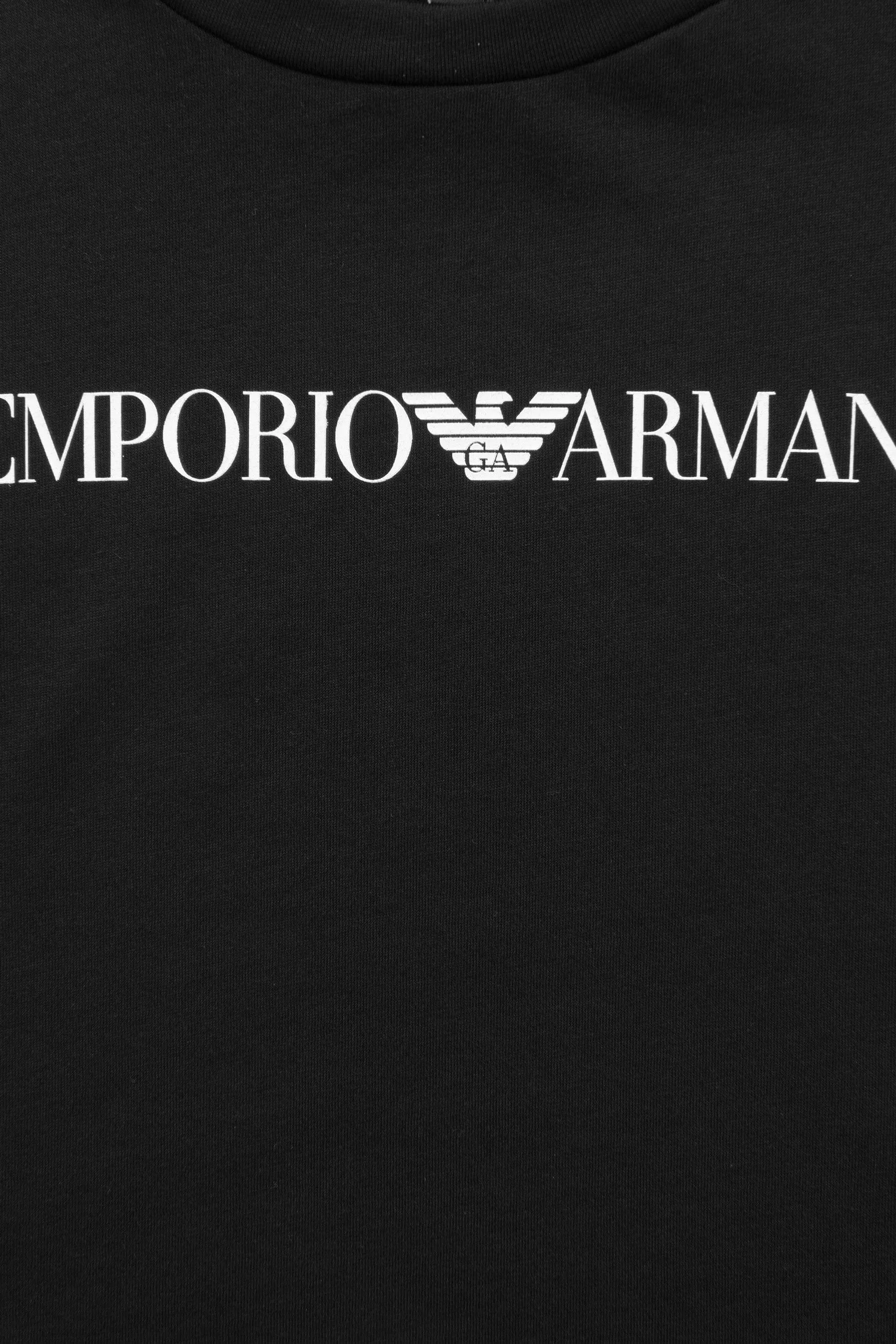 Emporio Armani Jungen Pima-Baumwolle Logo T-Shirt