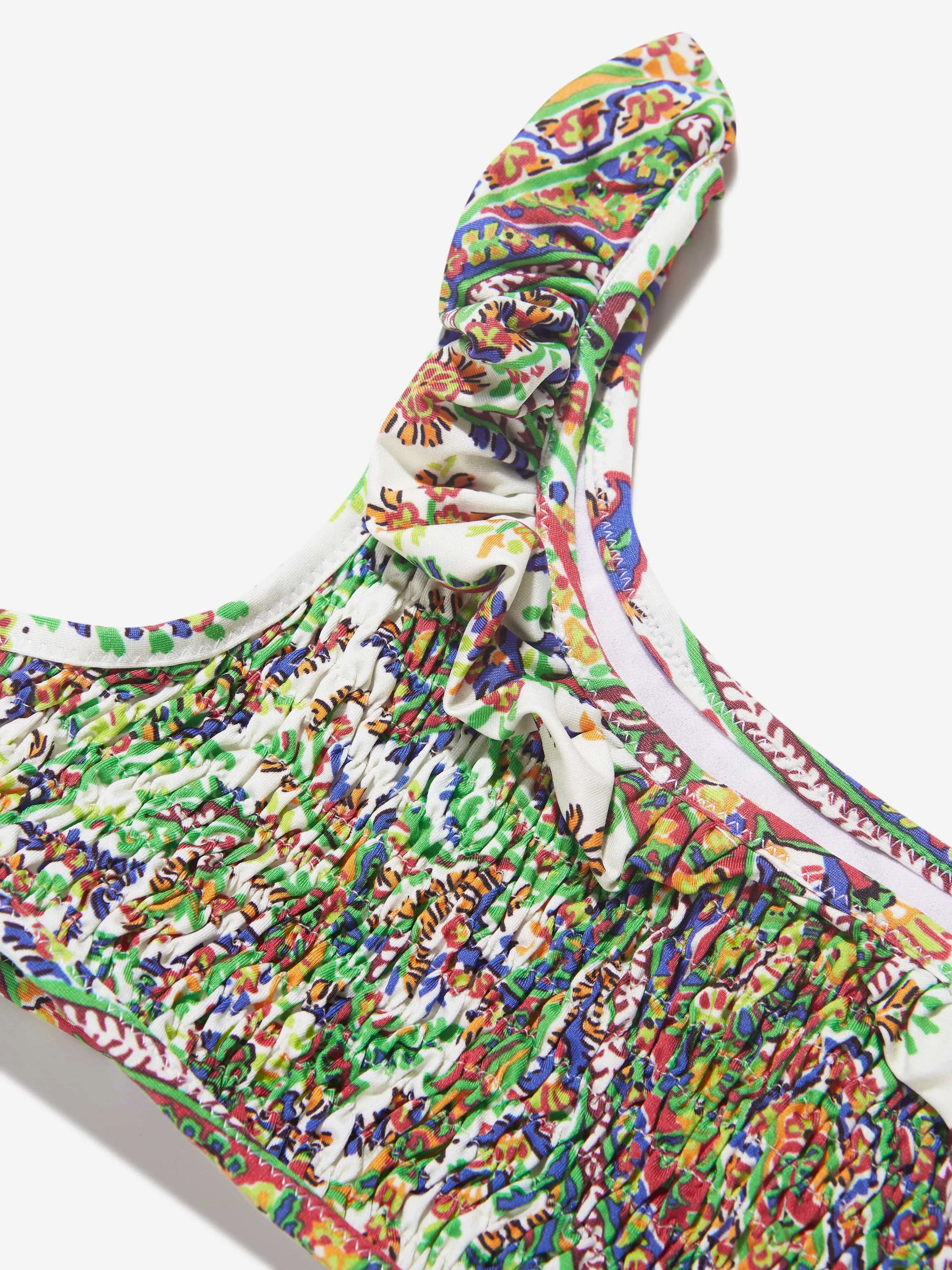 Etro Girls Floral Paisley Bikini in Mehrfarben