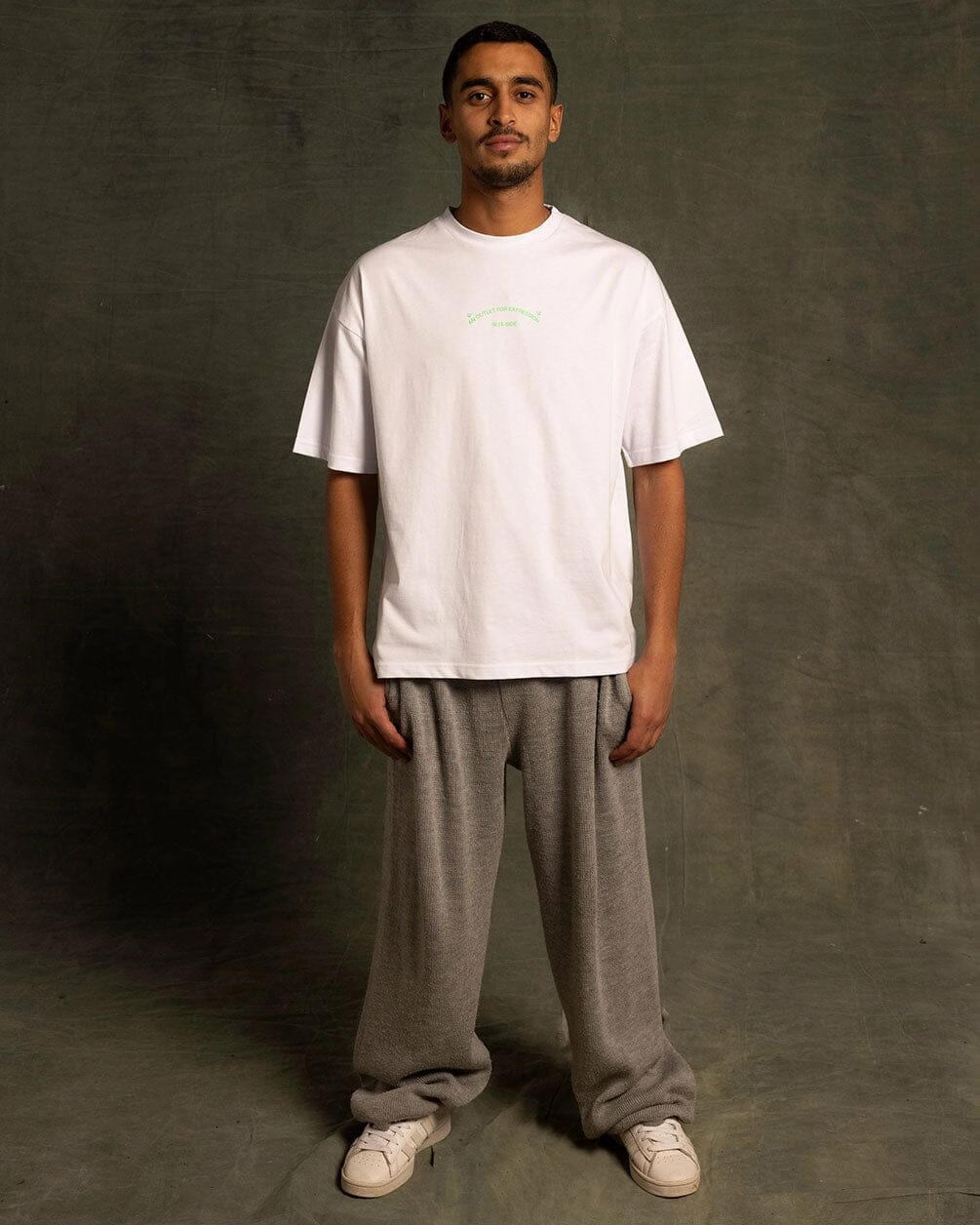 Expression Printed Oversized Tee