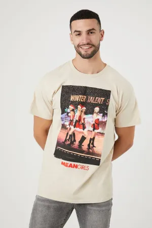 Forever 21 Herren Mean Girls Grafik-T-Shirt Taupe/Mehrfarbig Forever 21