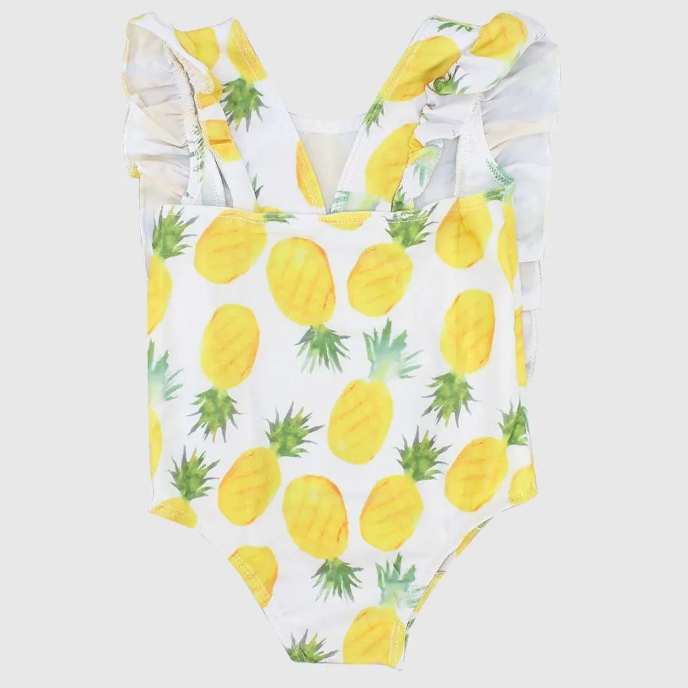 Frische Ananas Badeanzug Einteiler