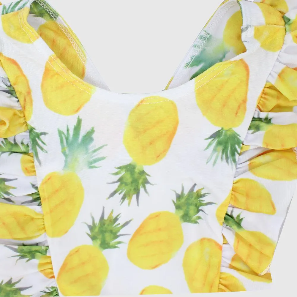 Frische Ananas Badeanzug Einteiler