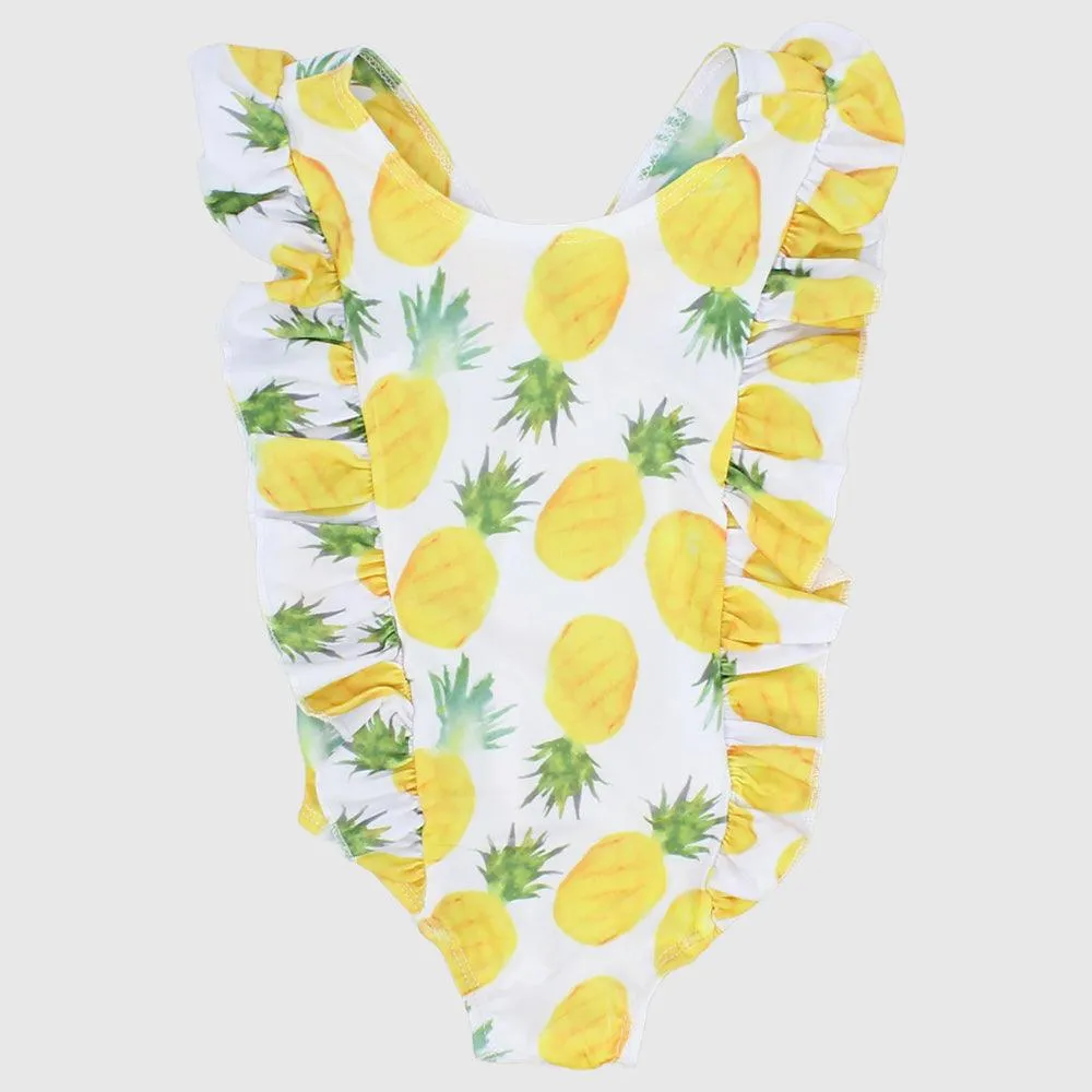 Frische Ananas Badeanzug Einteiler
