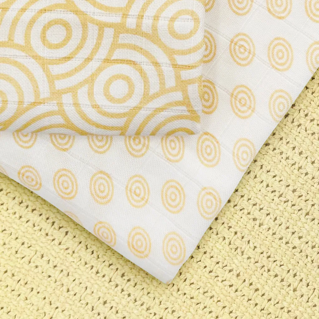 Georgie Giraffe Baby-Schlafsack mit Wickeltuch und Decke - Geschenk für Babys
