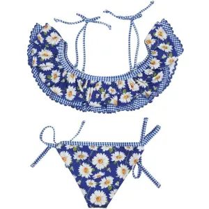 Mädchen Blaue Gänseblümchen Bikini