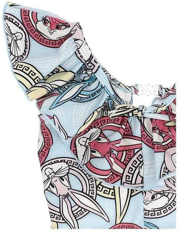 Mädchen Badeanzug Blau Lola & Bugs Bunny