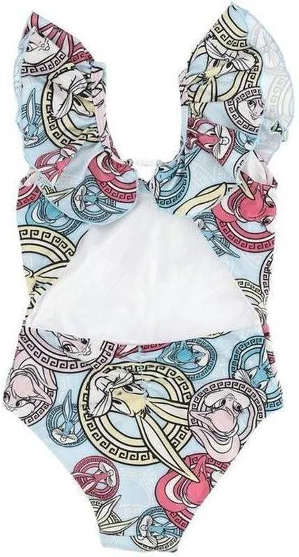 Mädchen Badeanzug Blau Lola & Bugs Bunny