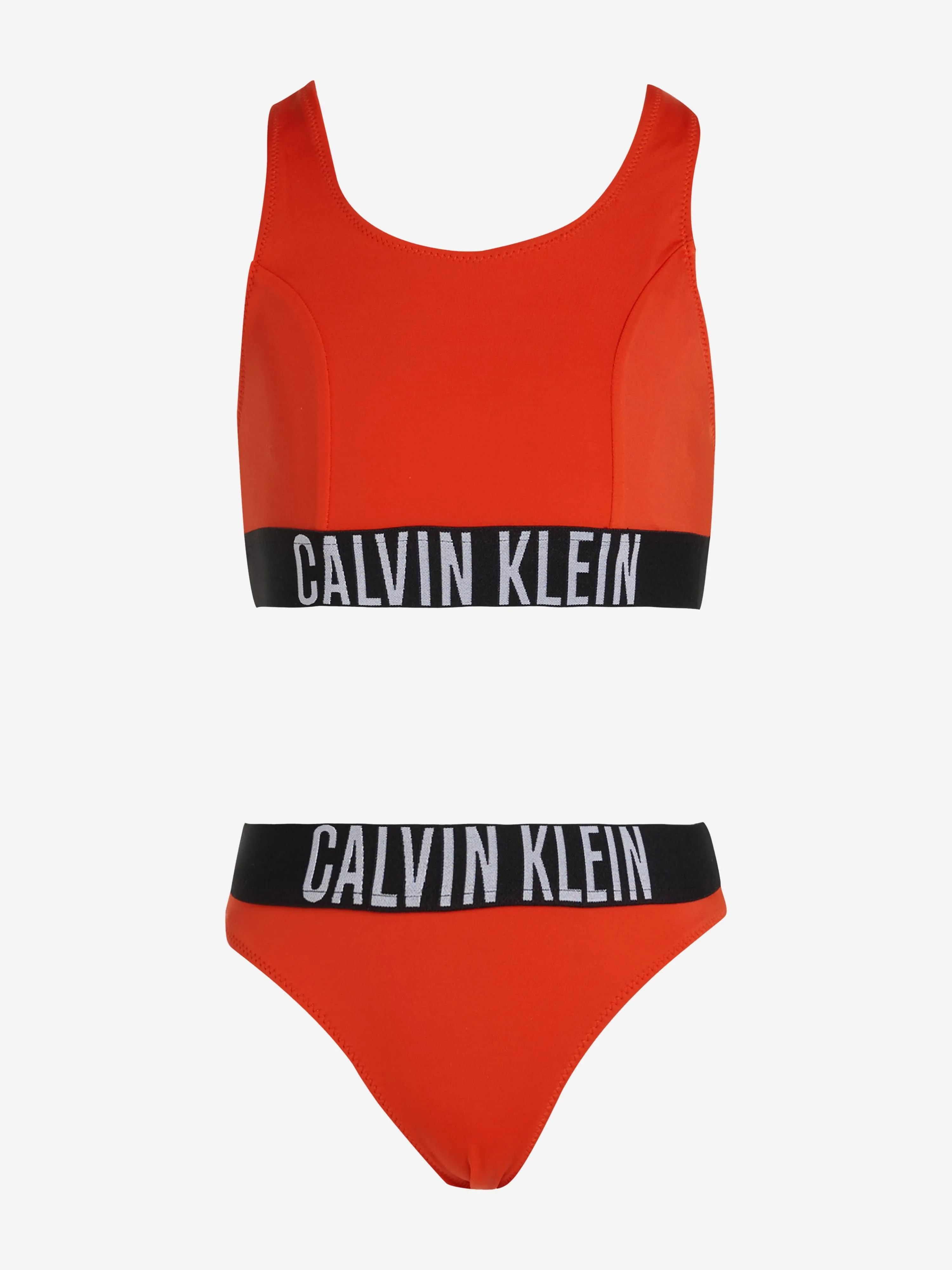 Mädchen Bralette Bikini in Rot