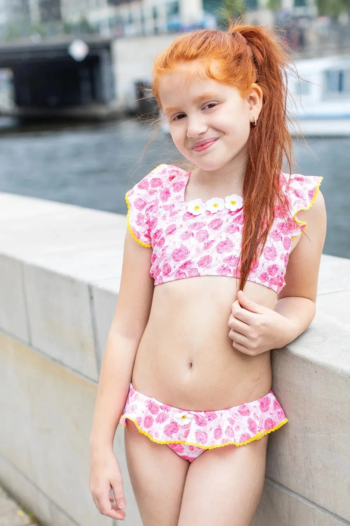 Mädchen Briar Bikini in Rosa