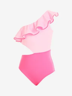 Mädchen Charlotte Badeanzug in Rosa